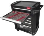 Milwaukee TOOLGUARD Dulap de scule mobil, cu 7 sertare, metalic, 78 cm dotat cu scule, EU - 206 BUC (4932500744)