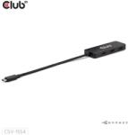 Club 3D USB Type-C to Triple HDMI Dokkoló Fekete (CSV-1554)
