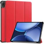 Gigapack OnePlus Pad 3 Tok álló, bőr hatású aktív FLIP, asztali tartó, PIROS (GP-171806) - ttinformatika