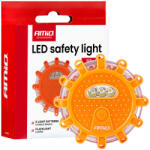 AMIO tölthető vészvillogó - 650mAh, 12+3 SMD Led