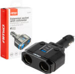 AMiO PD30W PD20W QC3.0 szivargyújtó elosztó - 12/24V max 200W