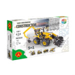 Alexander Toys Constructor Pro - Noah kotró, markolü traktor építőjáték (2591)