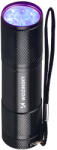 Wozinsky UV Elemlámpa - 3xAAA IP65 - Fekete (WLD-9L)