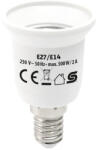 Somogyi Elektronic Kft SOMOGYI Home E27/E14 foglalatátalakító adapter, max. 2 A (E27/E14)