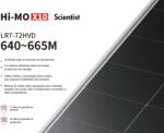 LONGi Panou fotovoltaic LONGi Hi-MO X10 Scientist 645W Bifacial LR7-72HVD (LR7-72HVD-645M)