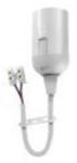 VIRONE LH/E27-20/W/PZ/50 Zsinóros foglalat E27, fehér, 50 db-os kiszerelés (LH/E27-20/W/PZ/50)