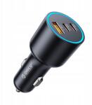ORICO Usb-a autós töltő Usb-c 165W fekete (Ładowarka samochodowa Orico HyperDrive 1)