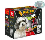 Julius-K9 Adult Menu Beef & Lamb (marha, bárány) - Nedves eledel válogatás kutyák részére (12x100g) (P311944)