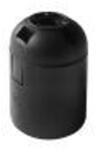 VIRONE LH/E27-1/B Termoplasztikus E27-es foglalat, fekete (LH/E27-1/B)
