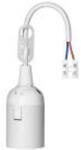VIRONE LH/E27-30/W/PZ/10 Zsinórfoglalat E27, fehér, 10 db-os készlet (LH/E27-30/W/PZ/10)