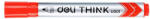 Deli Marker whiteboard DELI Think U001 rosu