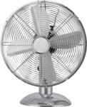 TOO FAND-30-400-M, 45 W, 30 cm, 3 viteze, oscilant, cap înclinabil, metal, argintiu, ventilator de masă (FAND-30-400-M) Ventilator