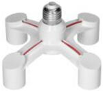 VIRONE LH/E27/4XE27-19 E27/4xE27 fényforrás adapter (LH/E27/4XE27-19)