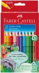 Faber-Castell Creioane colorate Jumbo 12 culori/set Grip FABER-CASTELL (FC110912)