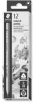 STAEDTLER Grafitceruza, 2B, háromszögletű, vastag, STAEDTLER "Noris® natural jumbo 119N (TS119N2B) - tintasziget