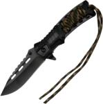 HARAHU Outdoor összecsukható kés KP - 41050 - Fekete / Zöld KP41050