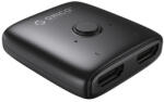 ORICO AS2-A1 kétirányú HDMI switch 4K, fekete