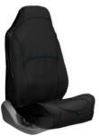 Kurgo Co-Pilot Bucket Védő Üléshuzat Kutyáknak, Első Ülésre - Fekete - Teljes Hossz 150Cm - 42, 5-52, 5 Cm Széles Ülésekhez Használható (POG30-17775)