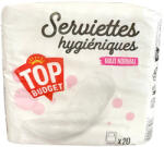 Top Budget Egészségügyi betét Maxi normal, egyesével csomagolt (méret: normál) (20 db/cs)