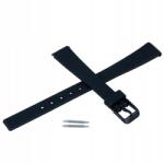 Diloy Szíj Casio LQ-139 LQ-110 12mm helyettesítő fekete (L6P)