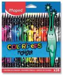 Maped Color'Peps Monster színes ceruzák - 24 szín (MAP_9862624)