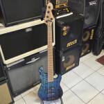 Sandberg California VT5 35" Zebra Blueburst Basszusgitár