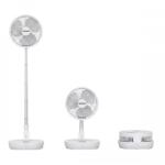 Techwood Ventilator pliabil Techwood TVP-091P, telescopic, 3 viteze, 3600 mAh, 2.5-5h autonomie, Ø20cm, USB-C Ventilator