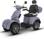 Volta Cvadriciclu Electric Fara Permis Volta VM6, 1000W, 25km h, Autonomie Maxima 50km, Gri (TET-0035)