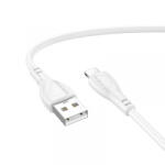 BOROFONE Cablu Date si Incarcare USB-A - Lightning Borofone BX121 Energy, 18W, 1m, Alb - gsmboutique