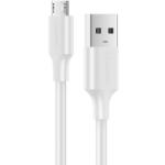 UGREEN Cablu Date si Incarcare USB la MicroUSB UGREEN US289, 1.5 m, Alb - gsmboutique