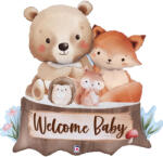 Grabo Balon din folie - Welcome Baby 86 cm