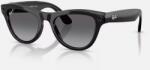 Ray-Ban Meta SKYLER High Bridge Fit - Shinny Black - Graphite Gen2 (RW4014 601/T3 52-20)