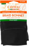 Cantu Boneta neagra din satin pentru protejarea parului impletit si lung Protect Classic, 1 bucata, Cantu
