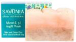 Savonia Sapun natural pentru fata si corp Menta si Argila verde, 90g, Savonia
