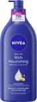 Nivea Lapte de corp Rich Nourishing, 625ml, Nivea