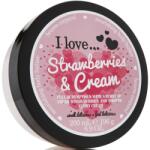 I Love Cosmetics Unt de corp Strawberry Cream Originals, 200ml, I Love Cosmetics