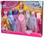 Simba Toys Steffi Love Set Garderoba cu 7 Rochii si Accesorii (105733928) Papusa