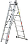 MESTERINO Scara combinata din aluminiu 3X7 trepte MESTERINO TOOLS MTJL207-3X7, 4.25 metri, greutate maxima 150 kg (mst-MTJL207-3X7)