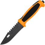 HARAHU Cuțit de exterior ZR - 41054 - Negru / Portocaliu / Tip3 KP41054