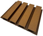 Naimeed Company Set 4 Lambriu Exterior WPC D7495, Tec, 2800 mm x 220 mm x 26 mm, 4 bucati cutie (DF-D7495)