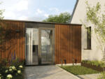 Vilo Lambriu exterior 3D Vilo Fronto, decor V-B Stejar Auriu - 2, 95 mp cutie (4 bucati), 2950 250 mm, PVC-U (DF-3030243)