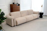 Roke Canapea Treviso, 1140 x 1000 mm, tapiterie soft beige tip piele intoarsa suede cu textura fina (DF-MGL_M083) Canapea