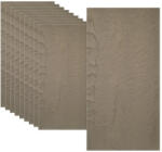 Naimeed Company Set 4 Panou Decorativ 3D Naimeed D5742 - Design Elegant - 1200 600 30mm - Maro (DF-D5742)