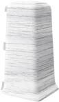 Vilo Colt exterior plinta Vilo Esquero, decor Stejar alb - 66, 6 21, 9 mm, PVC, 20 buc cutie, compatibil plinta 66, 6 mm (DF-3022052)