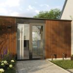 VOX Lambriu exterior 3D VOX, decor Stejar Auriu - 7, 375 mp cutie (10 bucati), 2950 250 mm, PVC-U (DF-3030423)