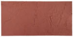 Naimeed Company Set 10 panouri decorative flexibile din praf de piatra D7318, ignifuge, strat ceramic UV, 1200x600x2 mm, Rosu Caramiziu (DF-D7318)