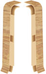 Vilo Capac plinta Vilo Esquero, decor Stejar rosu - 66, 6 21, 9 mm, PVC, 20 buc cutie, compatibil plinta 66, 6 mm (DF-3021641)