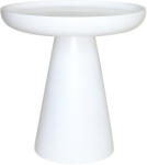 Roke Masa de accent Sampula, Diametru 500 x Inaltime 520 mm, Culoare alba pura (DF-NTZ_2TAST0645) Masa de cafea