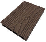 Naimeed Company Pardoseala WPC Terasa D7484, antiderapanta, rezistenta UV si inghet, clasa trafic 23, 2800x140x25 mm, Nuc natural (DF-D7484)