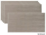 Naimeed Company Set 16 panouri decorative flexibile din praf de piatra D7325, ignifuge, strat ceramic UV, 1200x600x2 mm, Maro deschis (DF-D7325)